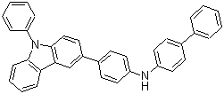 structure of CAS# 1160294-96-1, N-[4-(9-Phenyl-9H-carbazol-3-yl)phenyl]-[1,1'-biphenyl]-4-amine