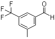 structure of CAS# 116070-39-4, 3-Methyl-5-(trifluoromethyl)benzaldehyde;3-Methyl-5-trifluoromethylbenzaldehyde