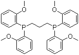 1,3-Bis[bis(2-methoxyphenyl)phosphino]propane molecular structure (CAS 116163-96-3)