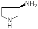 结构式 CAS# 116183-82-5, (R)-3-氨基吡咯烷