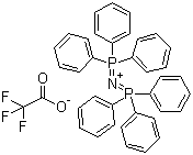 结构式 CAS# 116405-43-7, 双(三苯基膦)三氟醋酸铵