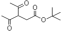 structure of CAS# 116423-03-1, 1,1-Dimethylethyl 3-acetyl-4-oxopentanoate