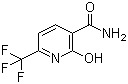 structure of CAS# 116548-03-9, 2-Hydroxy-6-(trifluoromethyl)nicotinamide;2-Hydroxy-6-(trifluoromethyl)pyridine-3-carboxamide