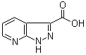 结构式 CAS# 116855-08-4, 1H-吡唑并[3,4-b]吡啶-3-羧酸