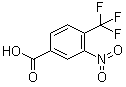 structure of CAS# 116965-16-3, 3-Nitro-4-trifluoromethylbenzoic acid;4-(Trifluoromethyl)-3-nitrobenzoic acid
