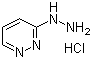 structure of CAS# 117043-87-5, 3-(Hydrazino)pyridazine hydrochloride