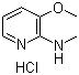 structure of CAS# 1171098-29-5, 3-Methoxy-2-(methylamino)pyridine hydrochloride