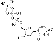 structure of CAS# 1173-82-6, Deoxyuridine 5'-triphosphate;Deoxyuridine triphosphate; dUTP