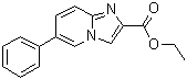 结构式 CAS# 1173694-01-3, 6-苯基-咪唑并[1,2-a]吡啶-2-羧酸乙酯