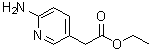 structure of CAS# 1174229-72-1, Ethyl 2-(6-aminopyridin-3-yl)acetate