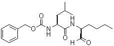 结构式 CAS# 117591-20-5, Calpeptin