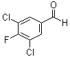 结构式 CAS# 117820-80-1, 3,5-二氯-4-氟苯甲醛