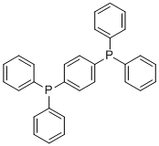 structure of CAS# 1179-06-2, 1,4-Bis(diphenylphosphino)benzene