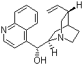 结构式 CAS# 118-10-5, 辛可宁; 弱金鸡纳碱; 4-喹啉基(5-乙烯基-1-氮杂双环[2.2.2]辛烷-2-基)甲醇