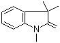 结构式 CAS# 118-12-7, 1,3,3-三甲基-2-亚甲基吲哚啉