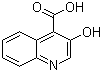 structure of CAS# 118-13-8, 3-Hydroxyquinoline-4-carboxylic acid