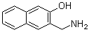 结构式 CAS# 1181563-65-4, 3-(氨基甲基)-2-萘酚