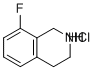 结构式 CAS# 1185030-61-8, 8-氟-1,2,3,4-四氢异喹啉盐酸盐