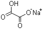 Sodium hydrogen oxalate molecular structure (CAS 1186-49-8)