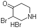 structure of CAS# 118652-88-3, 3-Bromo-4-piperidinone hydrobromide