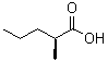 (S)-2-甲基戊酸分子结构 (CAS 1187-82-2)