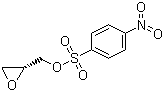 structure of CAS# 118712-60-0, (S)-(+)-Glycidyl-4-nitrobenzenesulfonate