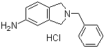 结构式 CAS# 1187830-69-8, 2-苄基异吲哚啉-5-胺盐酸盐