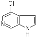 结构式 CAS# 1188313-15-6, 4-氯-1H-吡咯并[2,3-c]吡啶