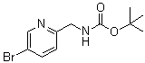 结构式 CAS# 1188477-11-3, [(5-溴吡啶-2-基)甲基]氨基甲酸叔丁酯