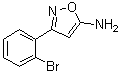 结构式 CAS# 119162-51-5, 3-(2-溴苯基)-5-异恶唑胺