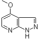 structure of CAS# 119368-03-5, 4-Methoxy-1H-pyrazolo[3,4-b]pyridine