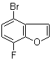 结构式 CAS# 1194376-46-9, 4-溴-7-氟苯并呋喃