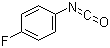 4-Fluorophenyl isocyanate molecular structure (CAS 1195-45-5)