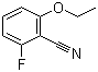 结构式 CAS# 119584-73-5, 2-乙氧基-6-氟苯腈