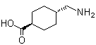 structure of CAS# 1197-18-8, trans-Tranexamic acid;trans-4-Aminomethylcyclohexane-1-carboxylate; trans-4-(Aminomethyl)cyclohexanecarboxylic acid; Amstat