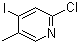 structure of CAS# 1197957-18-8, 2-Chloro-4-iodo-5-methylpyridine