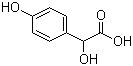 structure of CAS# 1198-84-1, 4-Hydroxyphenylglycolic acid;2-Hydroxy-2-(4-hydroxyphenyl)acetic acid