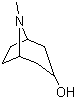 structure of CAS# 120-29-6, Tropine;3-Tropanol; endo-8-Methyl-8-azabicyclo[3.2.1]octan-3-ol; 8-Methyl-8-azabicyclo[3.2.1]octan-3-ol