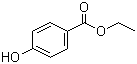 structure of CAS# 120-47-8, Ethylparaben;Ethyl paraben; Ethyl p-hydroxybenzoate; 4-(Ethoxycarbonyl)phenol; Ethyl 4-hydroxybenzoate; p-Hydroxybenzoate ethyl ester; Ethyl butex; 4-Hydroxybenzoic acid ethyl ester
