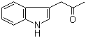 结构式 CAS# 1201-26-9, 吲哚-3-丙酮; 3-吲哚基丙酮