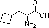 (alphaS)-alpha-Aminocyclobutanepropanoic acid molecular structure (CAS 1201593-65-8)