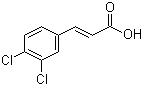 structure of CAS# 1202-39-7, 3,4-Dichlorocinnamic acid