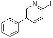 structure of CAS# 120281-56-3, 2-Iodo-5-phenylpyridine