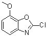 structure of CAS# 1202879-56-8, 2-Chloro-7-methoxybenzoxazole