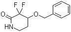 结构式 CAS# 1206540-58-0, 3,3-二氟-4-(苄氧基)-2-哌啶酮