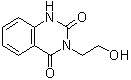 structure of CAS# 1207-75-6, 3-(2-Hydroxyethyl)-2,4(1H,3H)-quinazolinedione