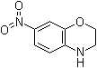 structure of CAS# 120711-81-1, 7-Nitro-3,4-dihydrobenzo[1,4]oxazine;7-Nitro-3,4-dihydro-2H-benzo[1,4]oxazine