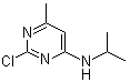 2-Chloro-6-methyl-N-(1-methylethyl)-4-pyrimidinamine molecular structure (CAS 1207424-55-2)