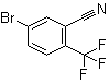 structure of CAS# 1208076-28-1, 5-Bromo-2-(trifluoromethyl)benzonitrile