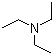 structure of CAS# 121-44-8, Triethylamine;N,N-diethylethanamine; TETN